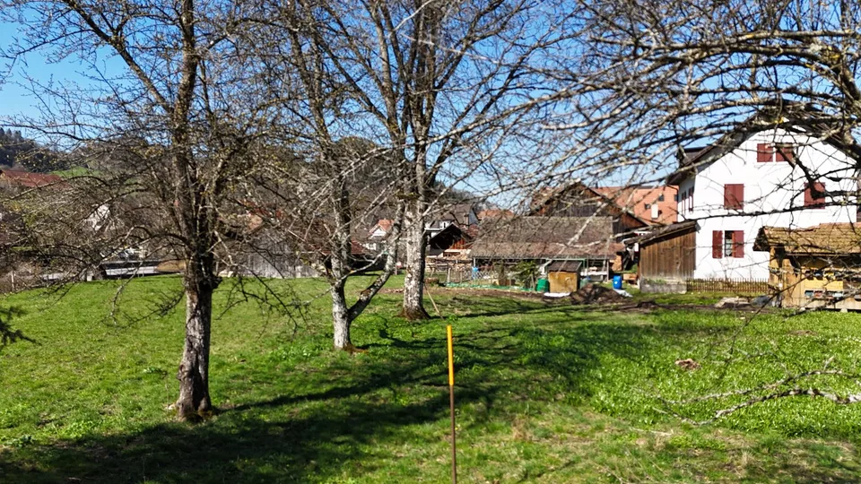 Ampia parcelle di terreno edificabile in una posizione tranquilla – 831 m² a Erschwil