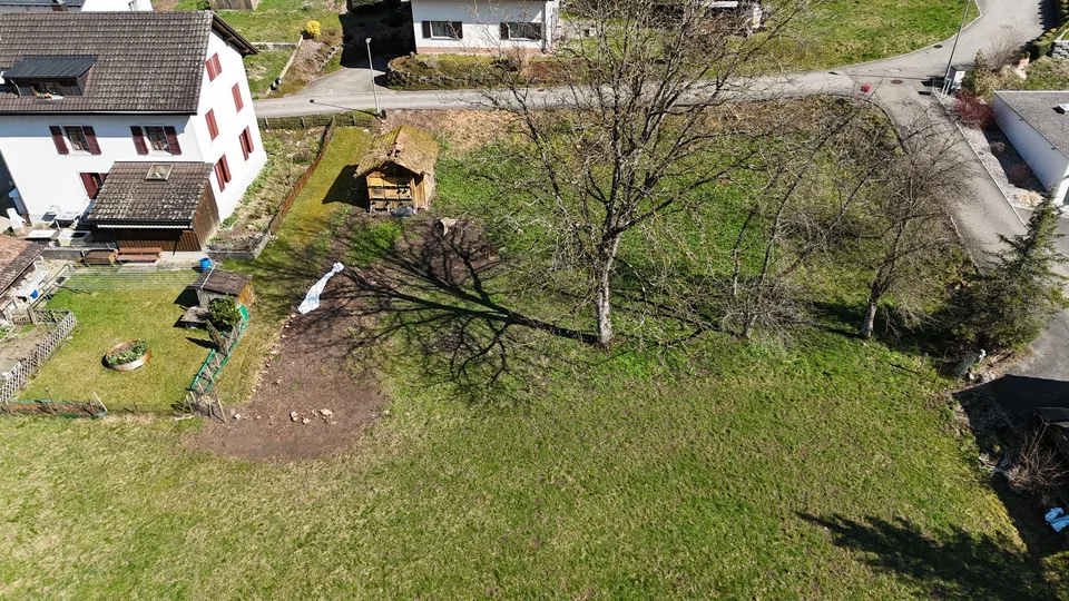 Ampia parcelle di terreno edificabile in una posizione tranquilla – 831 m² a Erschwil