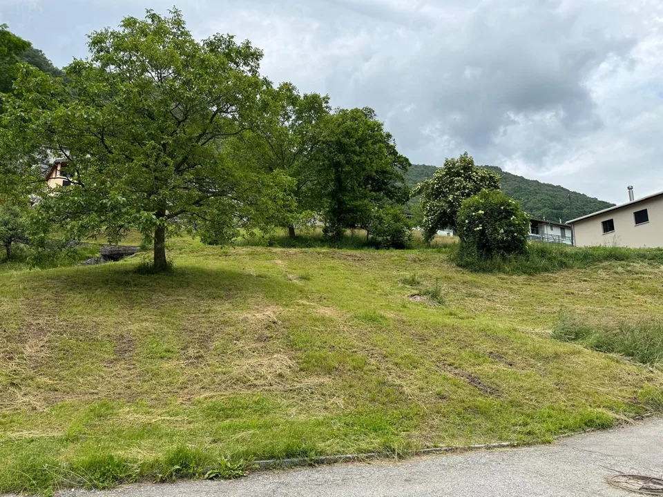 Terreno edificabile con progetto approvato per casa unifamiliare