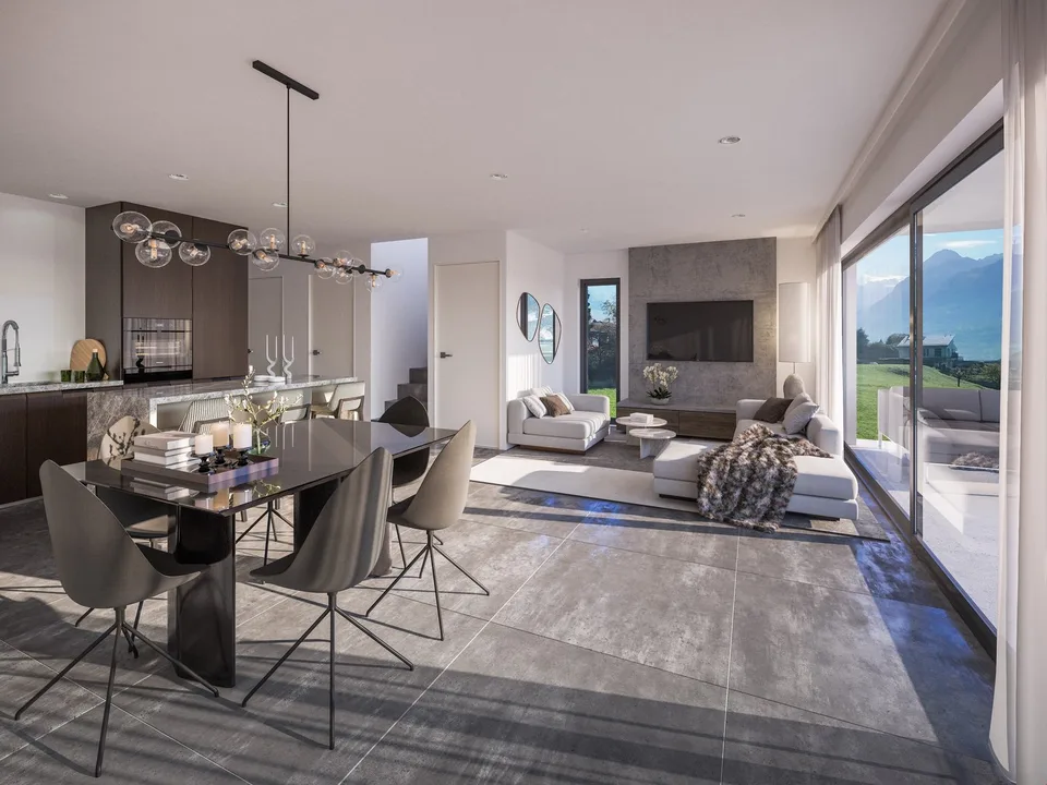 Ollon - Villas les Coquelicots - Neue Promotion - 4,5 Zimmer - 5A