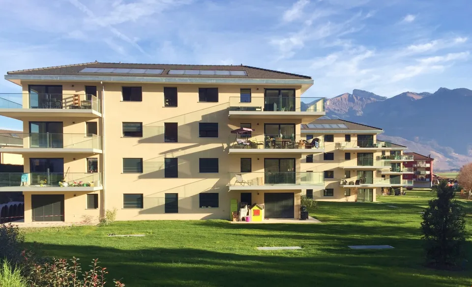 Vionnaz - Appartement 4 pièces 1/2 - Lot A03 - Rez de jardin - Investisseur ou privé
