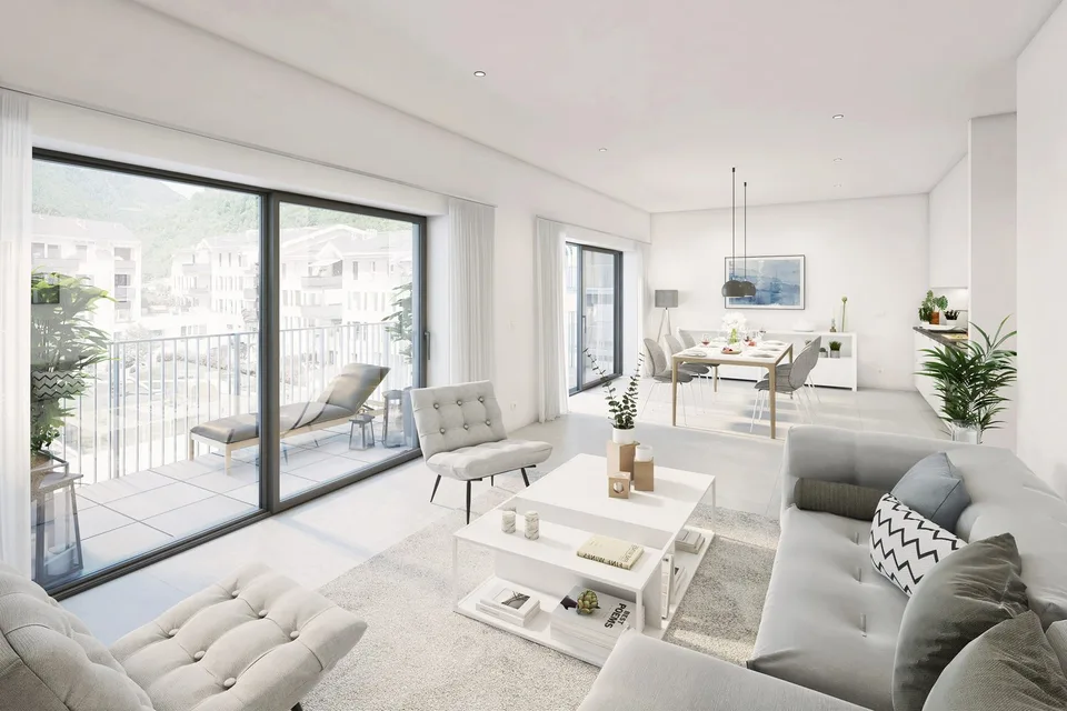 Vouvry - Appartement de 4.5 pièces - Résidence le Bourg - Lot B2.13
