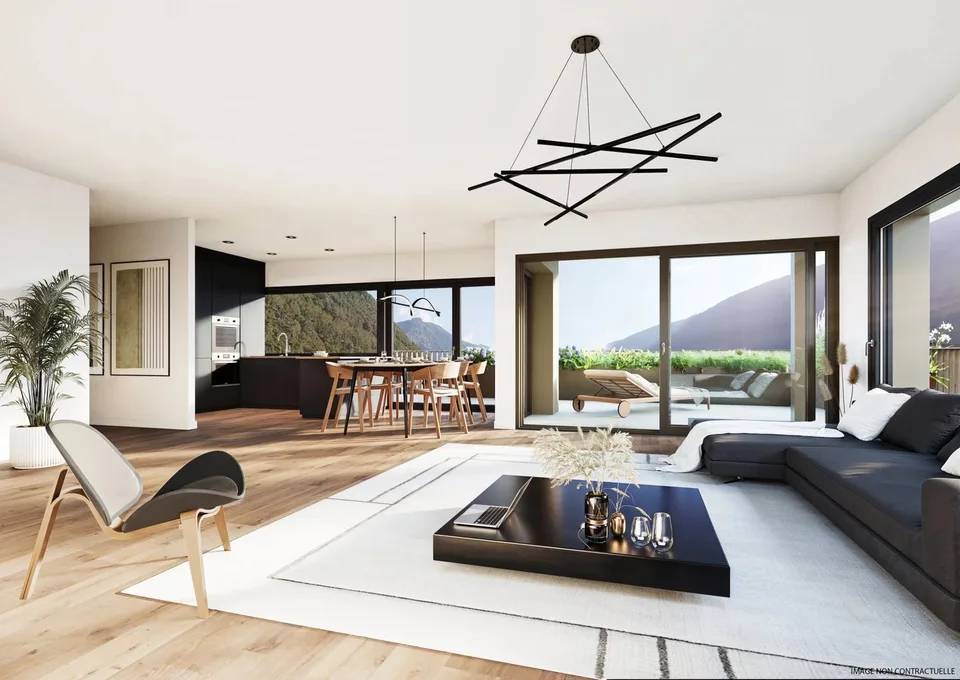 Appartement neuf de 3.5 pièces avec grande terrasse