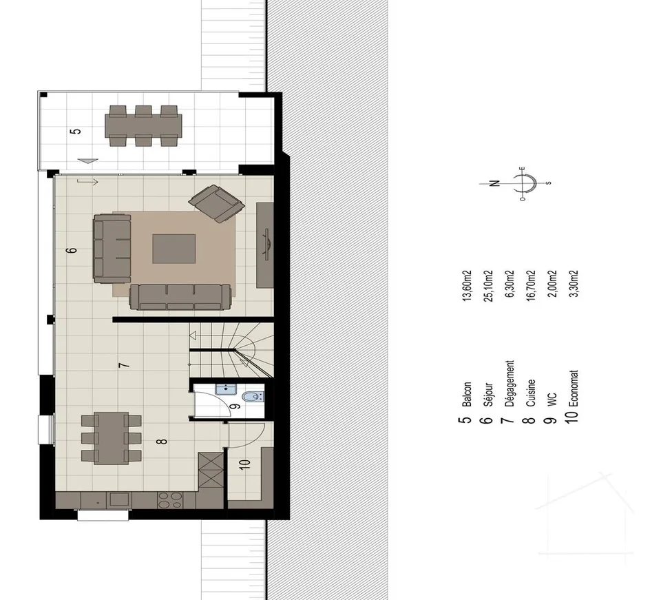 Villa individuale NUOVA di 4,5 locali con bella vista sulla pianura. – foto 10 di 38
