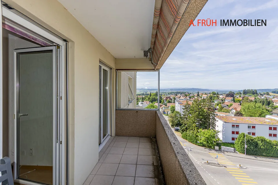 Vivere con una vista - Appartamento in mansarda con potenziale per una progettazione individuale