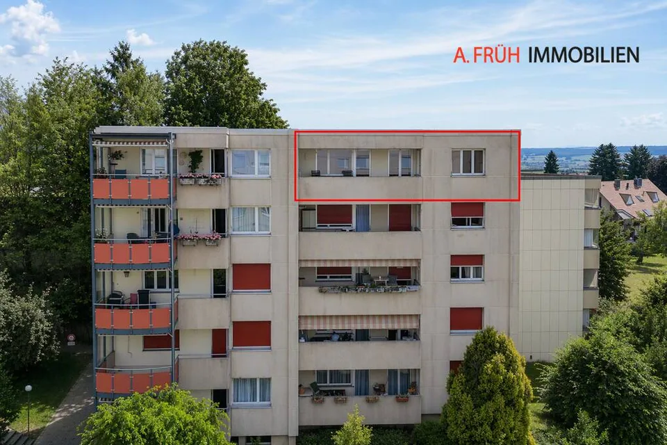 Wohnen mit Aussicht  Attikawohnung mit Potenzial zur individuellen Ge