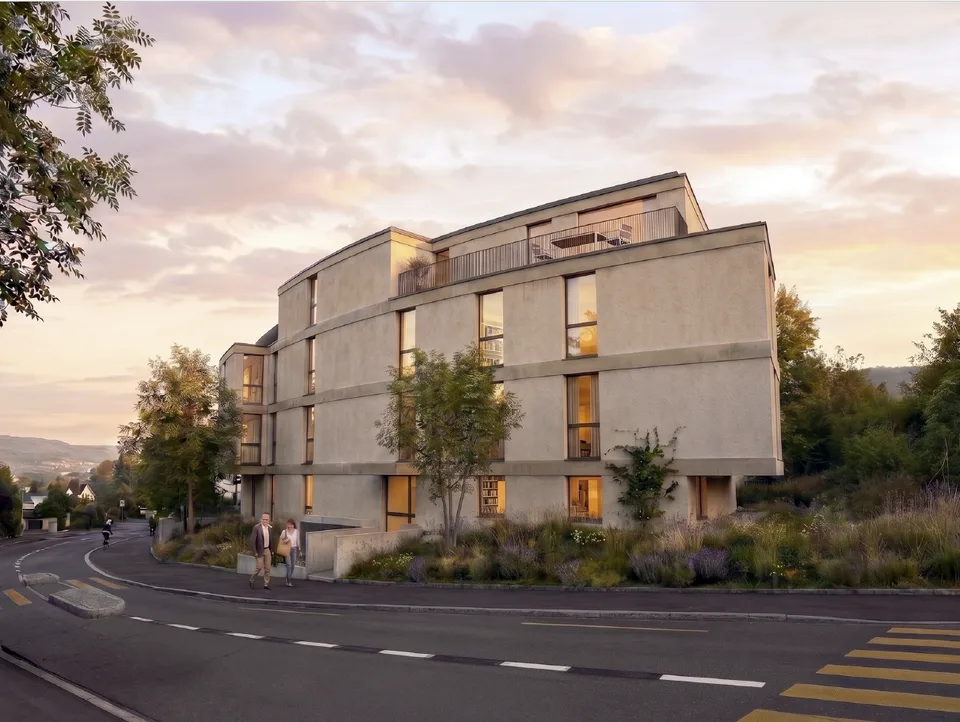 Moderne 1.5-Zimmer-Neubauwohnung mit Garten in Zürich-Affoltern