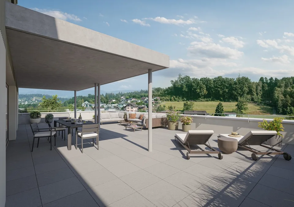 Wohnen mit Weitblick  Terrassiert, Hochwertig, Individuell