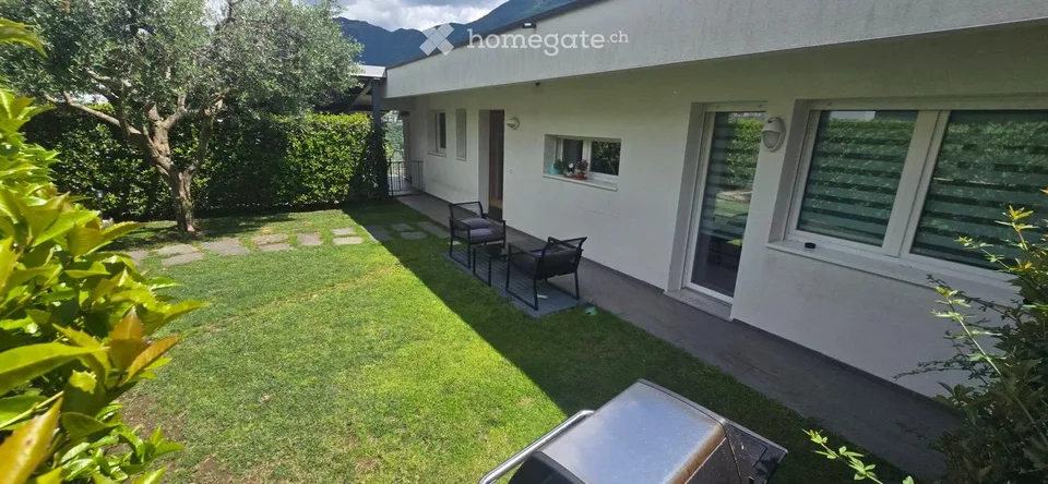 Suberntro 3.5 a Porza - Giaridno privato e vista lago
