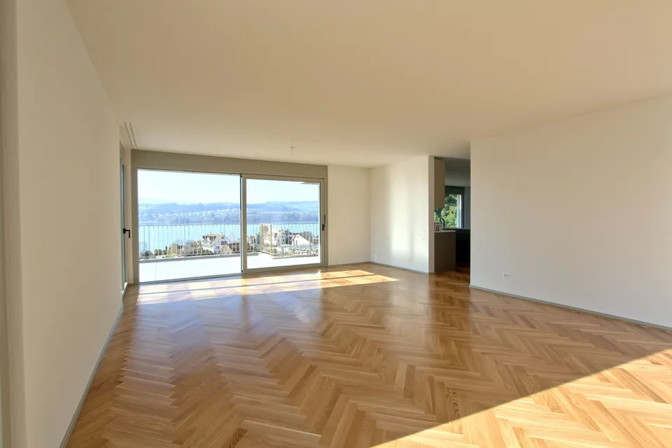 Appartement attractif de 5.5 pièces avec terrasse et vue sur le lac à Meilen