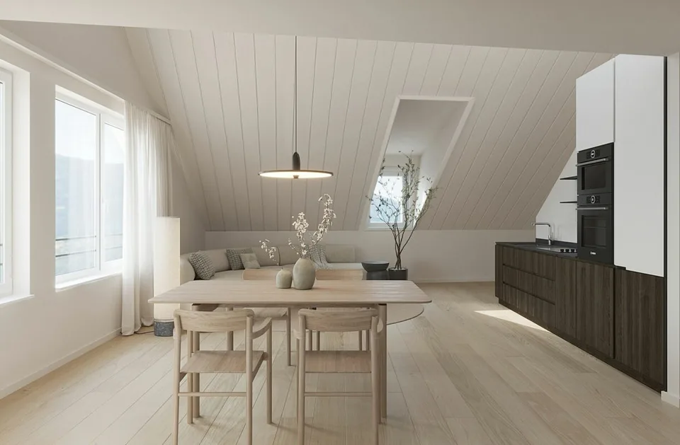 Grosse Dachgeschoßlofts im Herzen von Moiry
