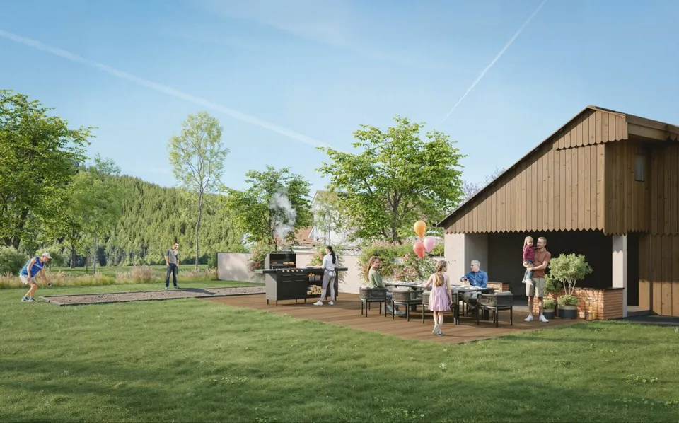 Duplex-Wohnung mit 3.5 Zimmern im Herzen von Moiry