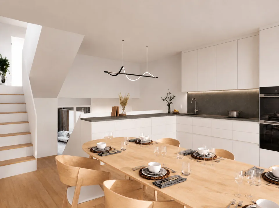2 villas mitoyennes de 5 pièces en extrémité – photo 7 sur 10