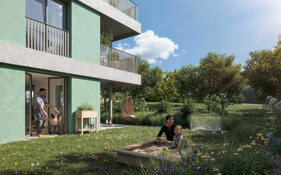 LETZTE 5,5 ZIMMER VERFÜGBAR - BAUSTELLE IM GANG