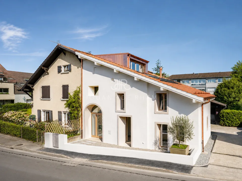 Puplinge - Splendide maison de village rénovée