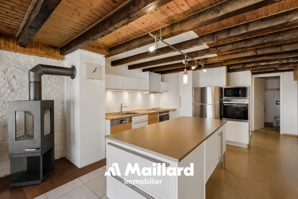 Bonvillars - Autentico appartamento di 6.5 locali di 200 m² con balcone