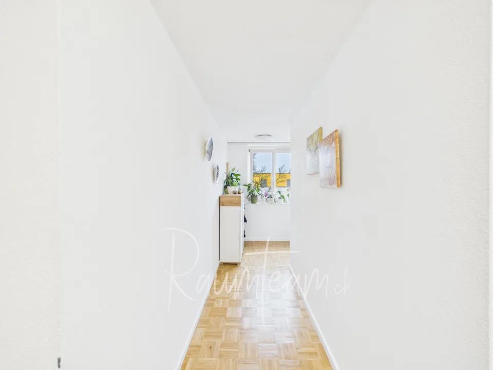 Helle Wohnung mit Blick ins Grüne