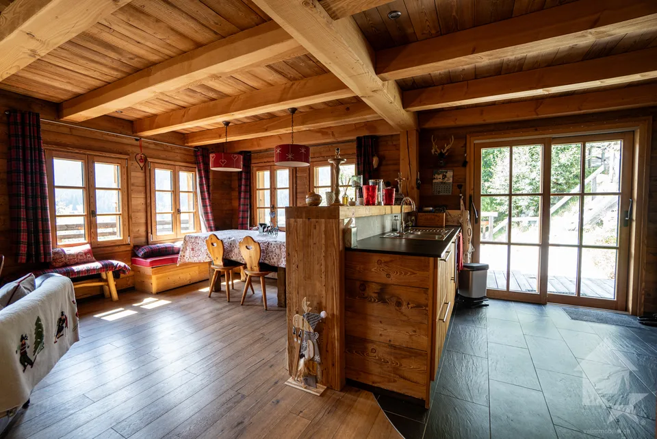 Chalet accogliente con fascino e vista eccezionale
