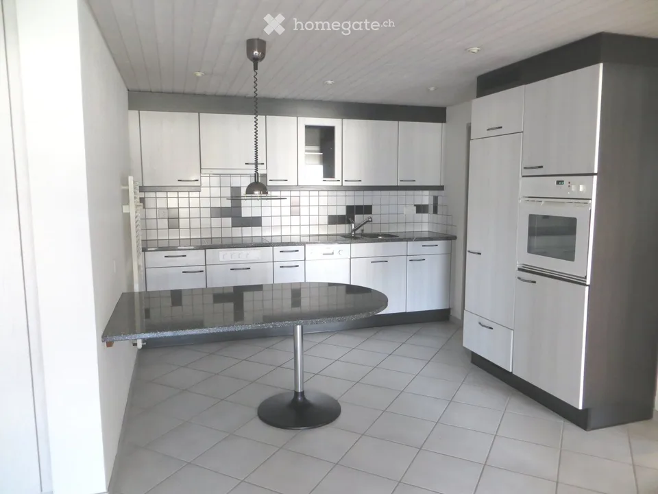 Appartement avec jardin et grande terrasse & véranda vitrée exposée au sud