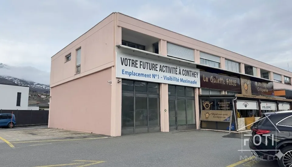 3 erste Monate kostenlos für Ihre Auslage in Conthey!