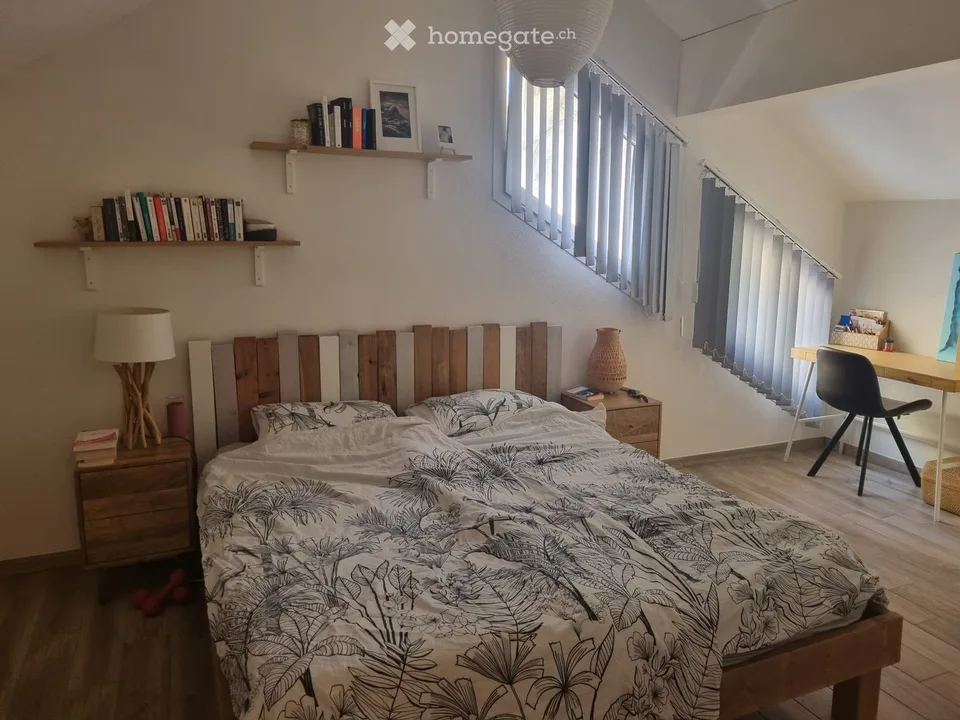 Wohnung im Doppelhaus