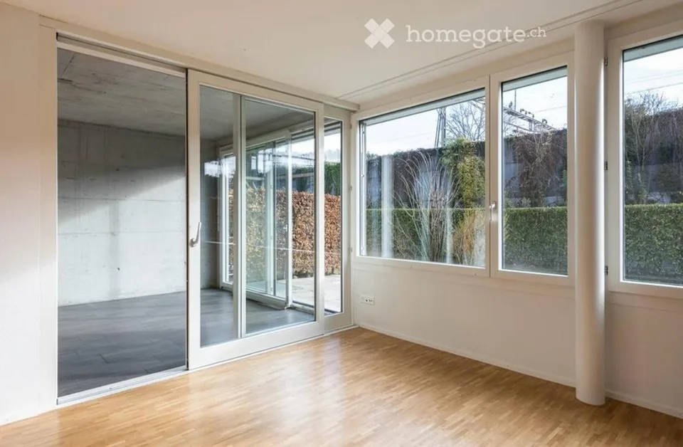 Helle 3.5-Zimmer-Wohnung im Erdgeschoss in Wettingen – ab 1. September 2026 verfügbar