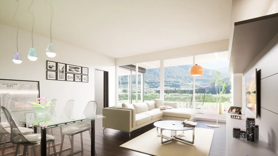 Appartamento moderno di design  3.5 locali con vista panoramica a Rivera