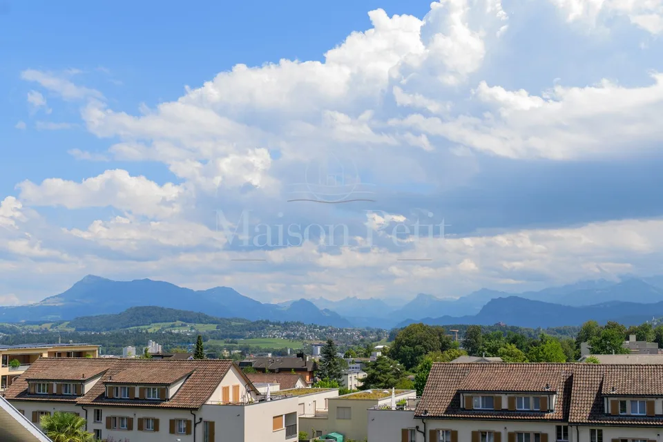 Casa unifamiliare indipendente con vista panoramica dal Pilatus alla Rigi