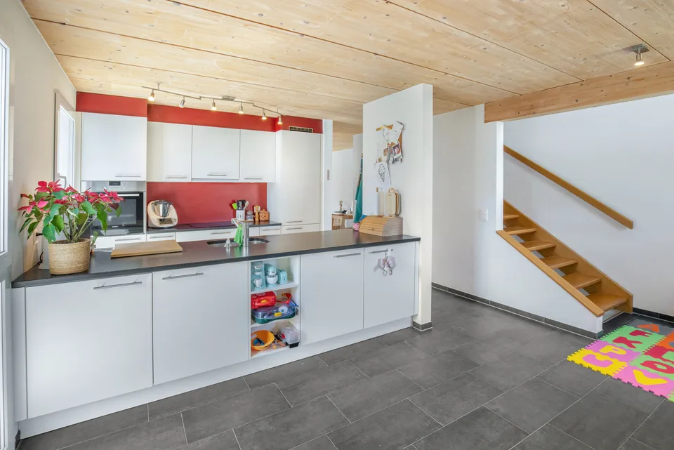 Payerne, zu verkaufen, Reihenhaus mit 5 Zimmern von 140 m2 mit Garten