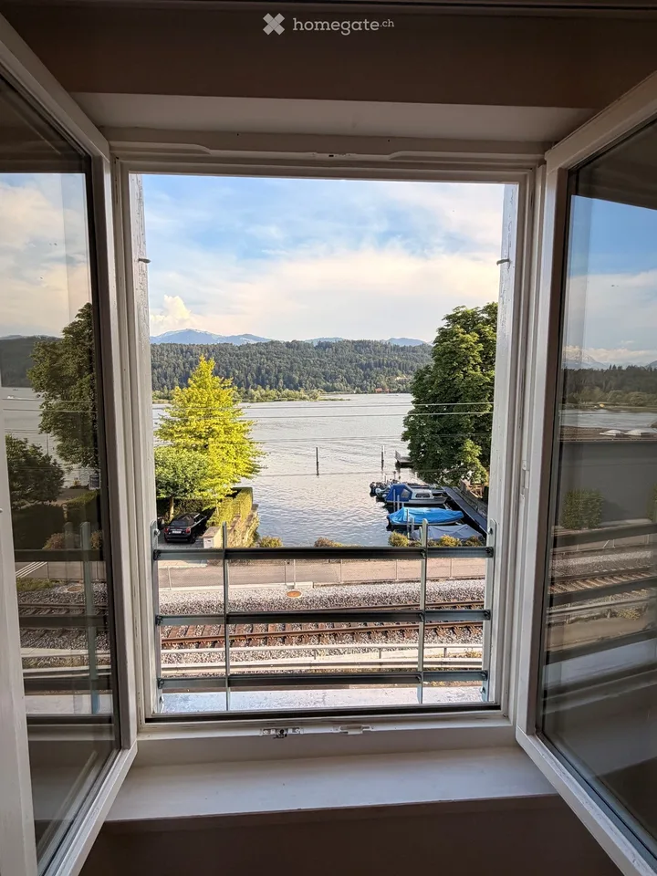 4.5-Room Maisonette with Lake View & Garden