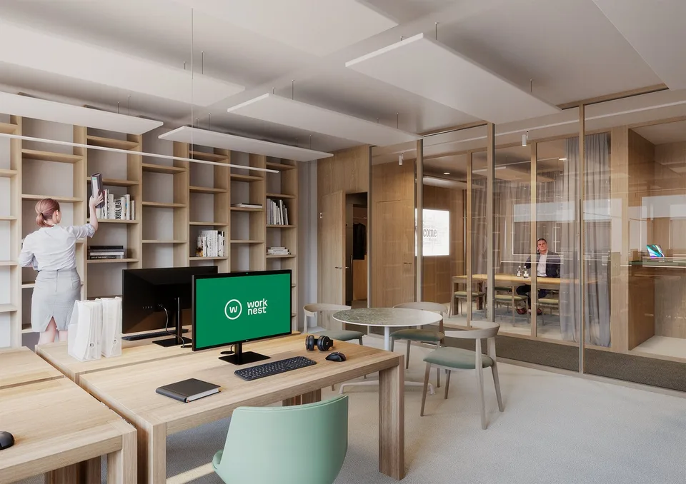 Work Nest - Benvenuti da noi, nell'oasi verde, dove la natura e l'equilibrio lavoro-vita privata vanno mano nella mano... Benvenuti al Work Nest!