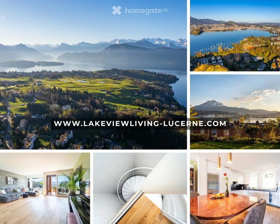 Ihr Zuhause, direkt zum wohlfühlen und geniessen, am Luzernersee. Ready to move in!
