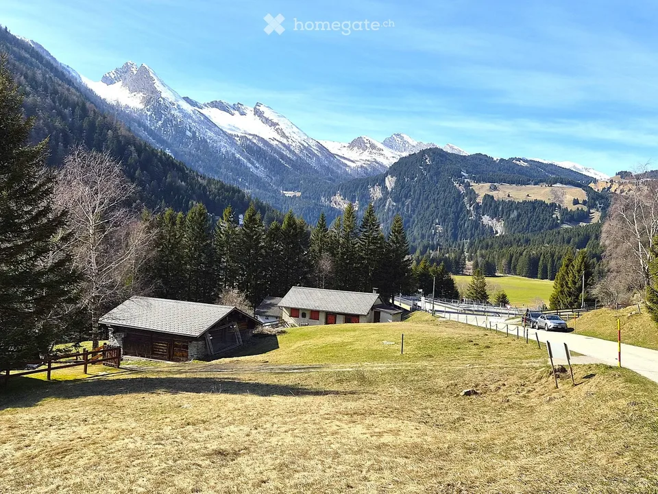 Schönes Doppelchalet mit Grundstück