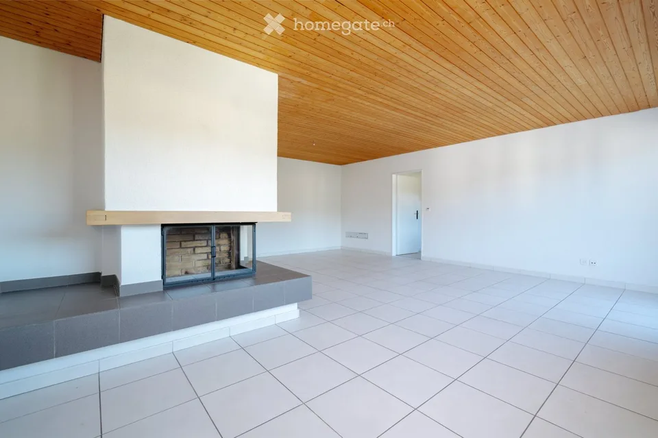 4½-Zimmer-Dachwohnung mit Cheminée und grossem Raumangebot