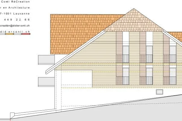Maison de caractère à vendre  7 logements - 2 bureaux/comm