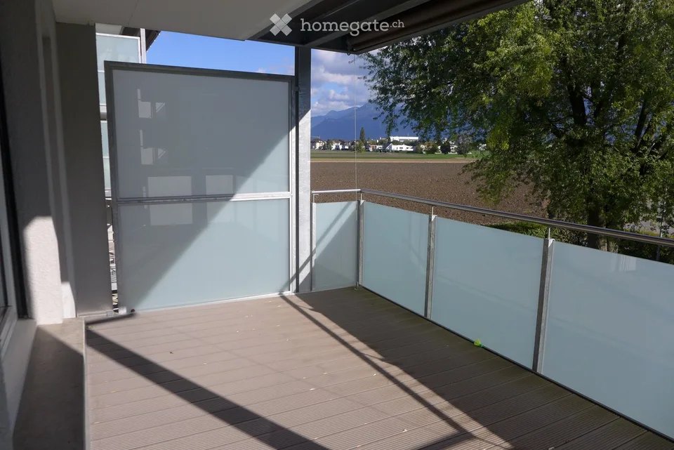 Helle 4.5-Zimmer-Wohnung mit Balkon und schöner Aussicht in Berneck