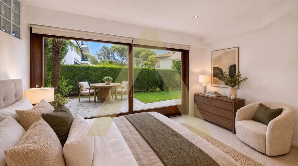 Appartement 5.5 pièces en rez-jardin dans une villa de maître