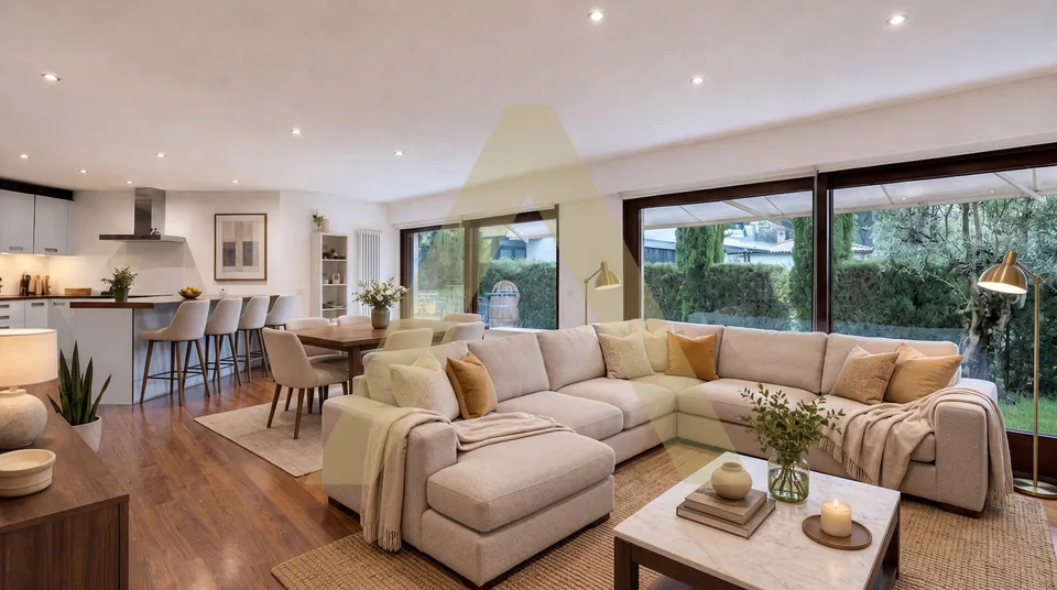 Appartement 5.5 pièces en rez-jardin dans une villa de maître