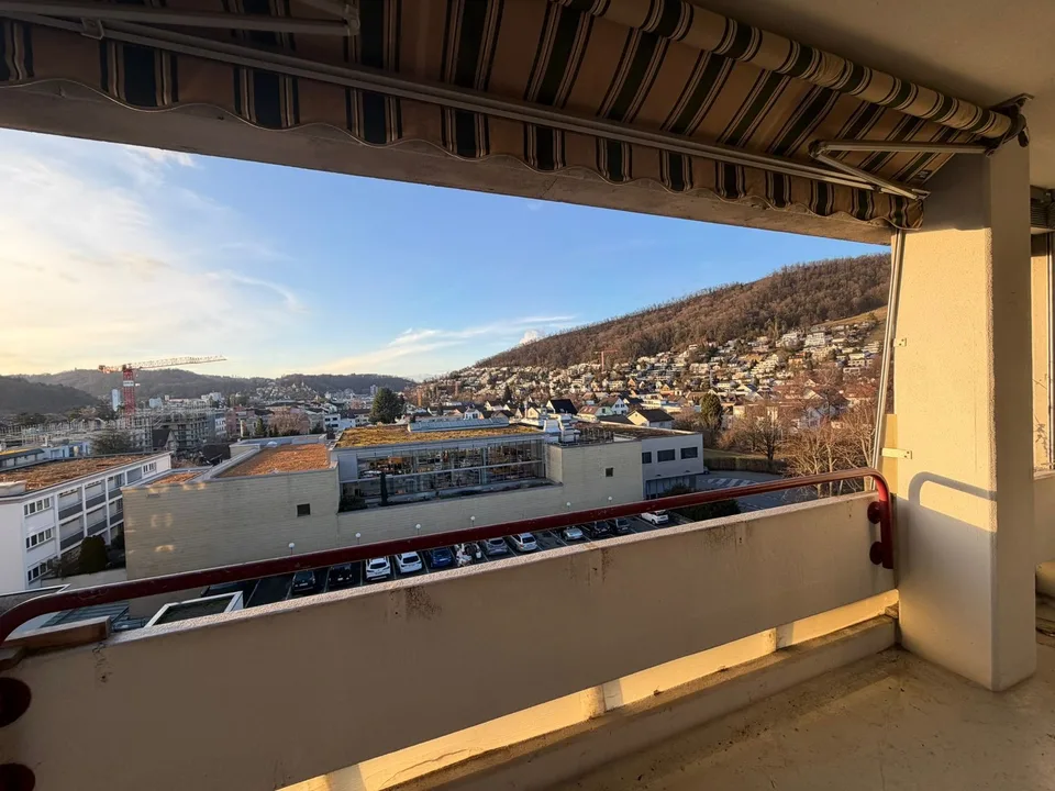 Über den Dächern im Zentrum von Wettingen