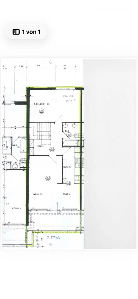 Appartement Maisonette Lumineux avec 100 m² - Locataire Recherché!
