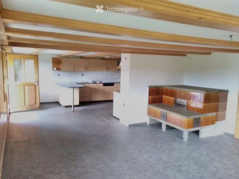 Appartamento 5,5 locali in una casa colonica (piano terra)