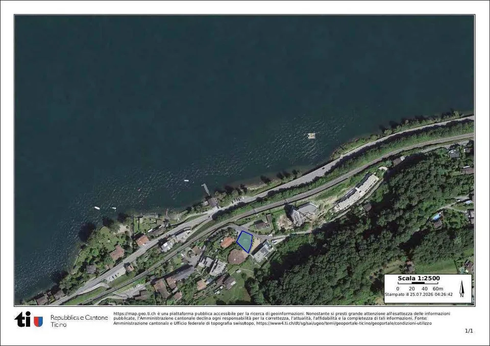 TERRENO UNICO CON VISTA MOZZAFIATO A 180° SUL LAGO MAGGIORE