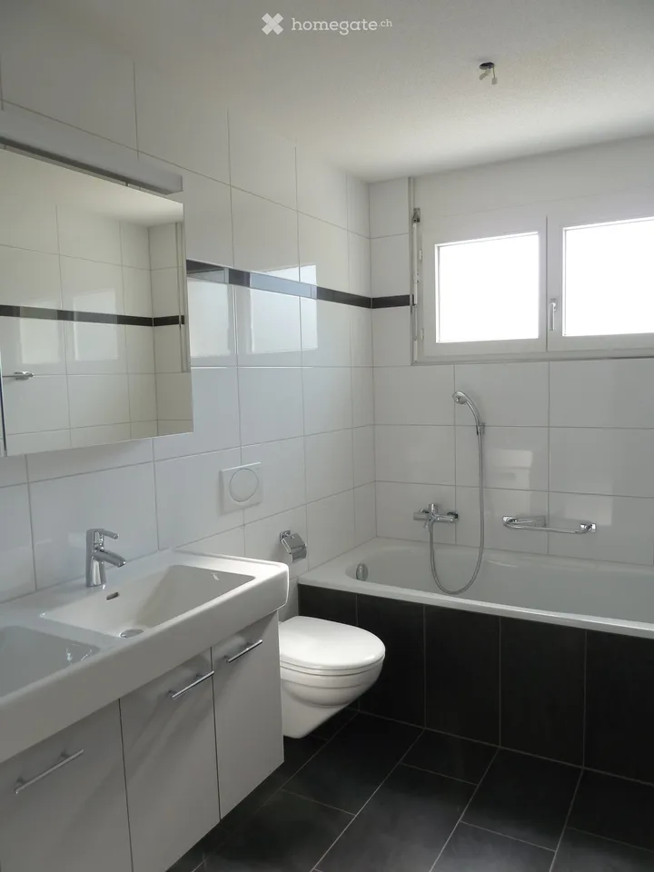 Appartamento moderno 3.5 locali con area di soggiorno all'aperto in una casa di 6 famiglie