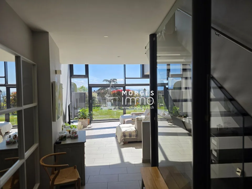 Villa familiare con giardino privato e vista sul Lago di Ginevra