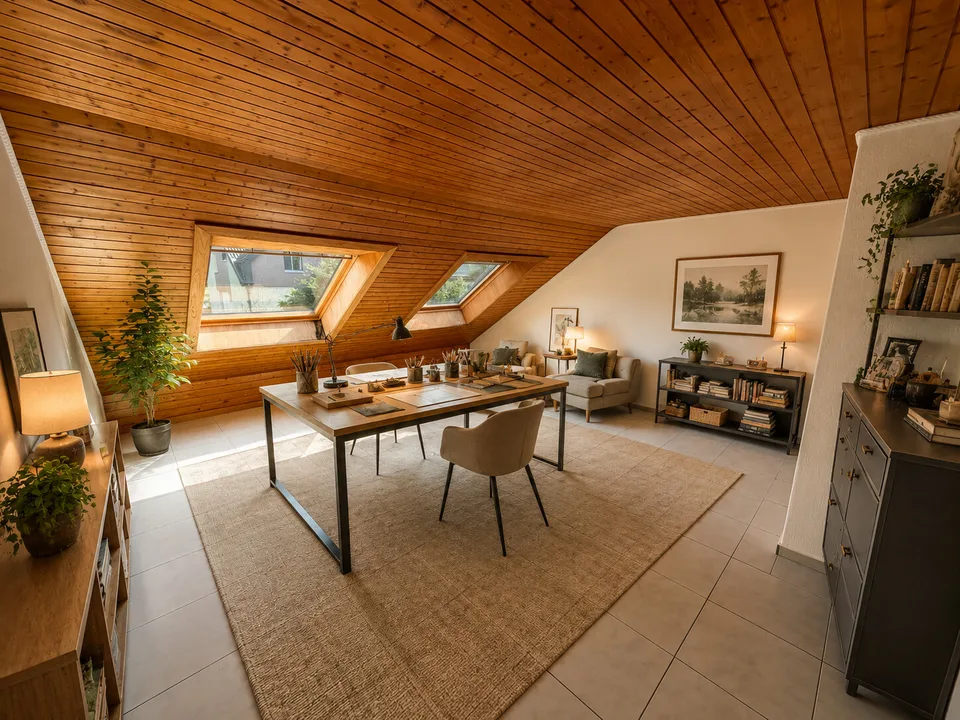 Space wonder for the whole family - Row house with generous grounds