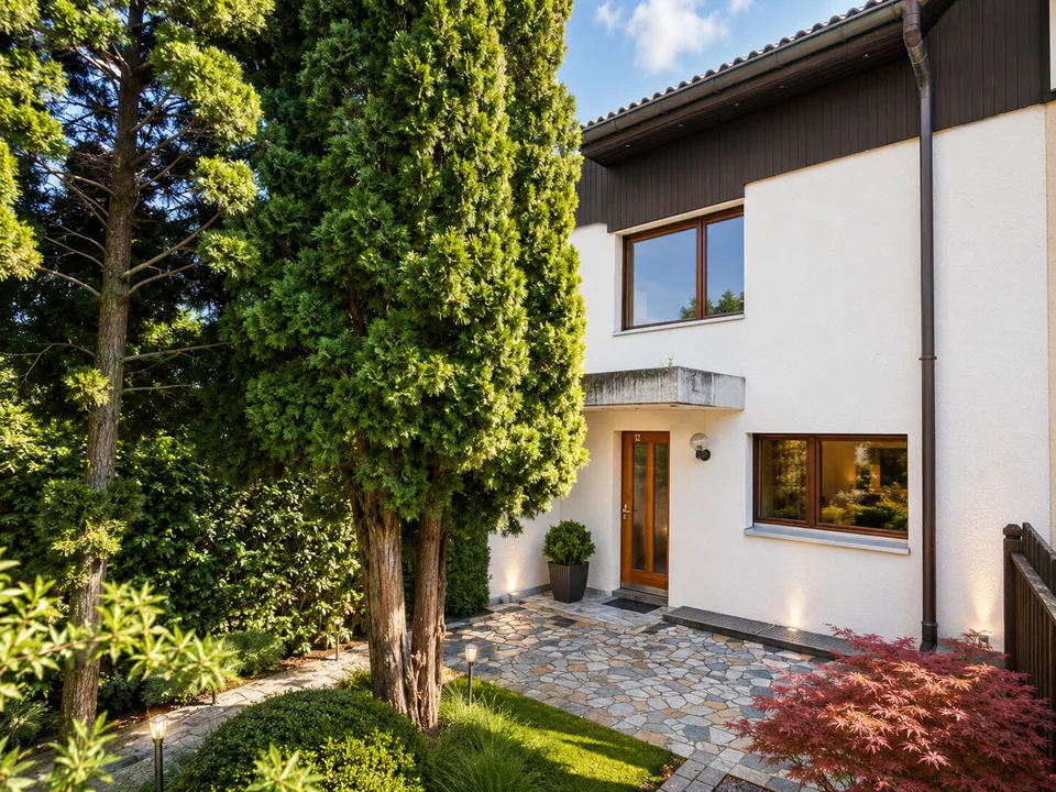 Space wonder for the whole family - Row house with generous grounds