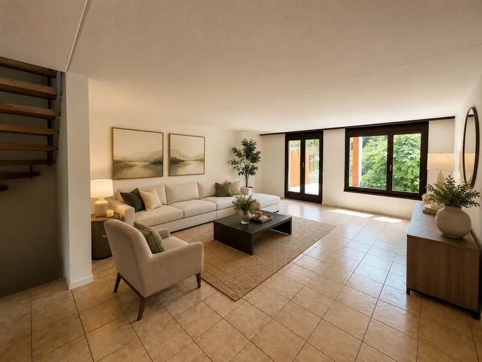 Space wonder for the whole family - Row house with generous grounds