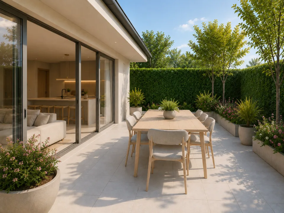 The perfect blend of modern comfort and generous outdoor spaces