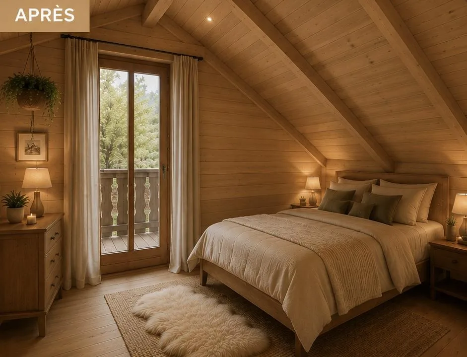 Chalet 2,5 Zimmer vollständig renoviert mit Garten und Panoramablick in Troistorrents