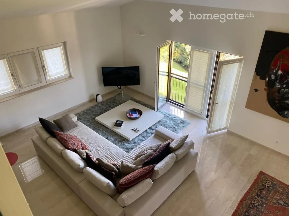 Penthouse a Montagnola vista lago